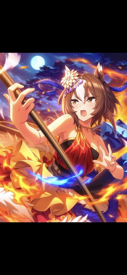 ウマ娘 サポート 秋祭り衣装ヤエノ