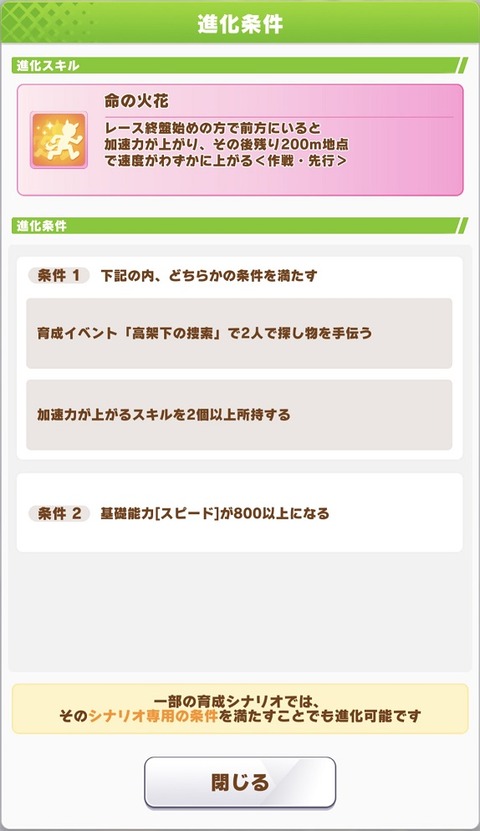 ウマ娘 育成キャラ ケイエスミラクル 7
