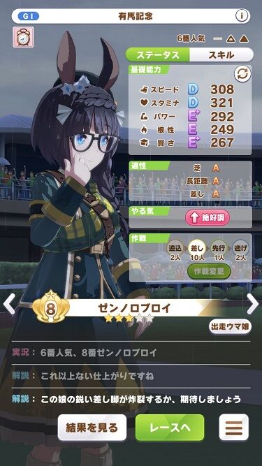ウマ娘 勝負服 ゼンノロブロイ