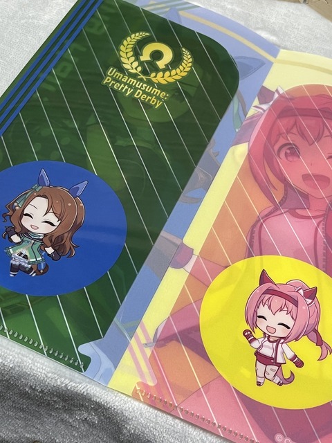 ウマ娘 日記用 購入物 お菓子ファイルパック 3