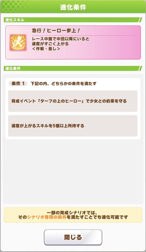 ウマ娘 育成キャラ ビコーペガサス 6