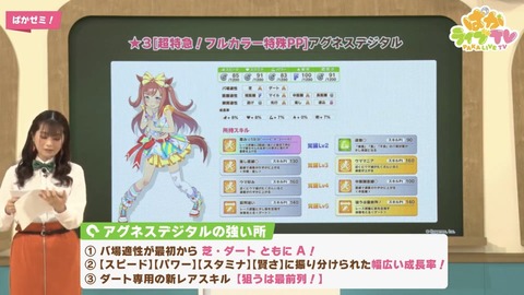 ウマ娘 育成キャラ アグネスデジタル 6