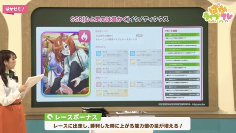 ウマ娘 サポート SSRイクノディクタス 8