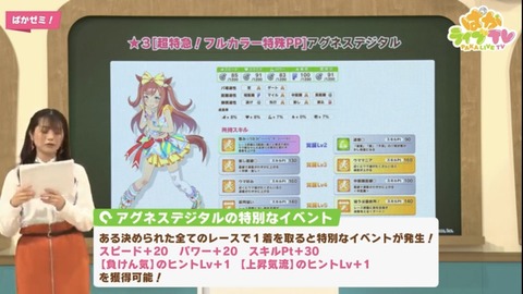 ウマ娘 育成キャラ アグネスデジタル 11