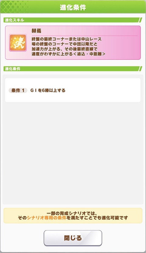 ウマ娘 育成キャラ ドゥラメンテ 8