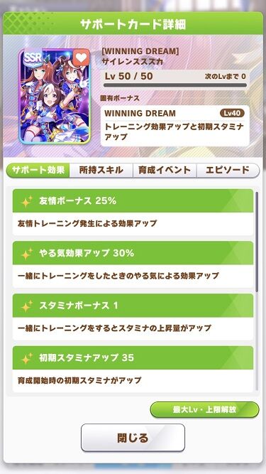 ウマ娘 ハーフアニバーサリーイベント配布のssr新サイレンススズカの性能と感想 寝狐のウマ娘大好きブログ ウマ娘 ハーフアニバーサリーイベント配布のssr新サイレンススズカの性能と感想 寝狐のウマ娘大好きブログ