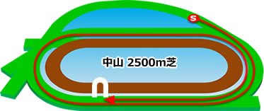 コース中山2500