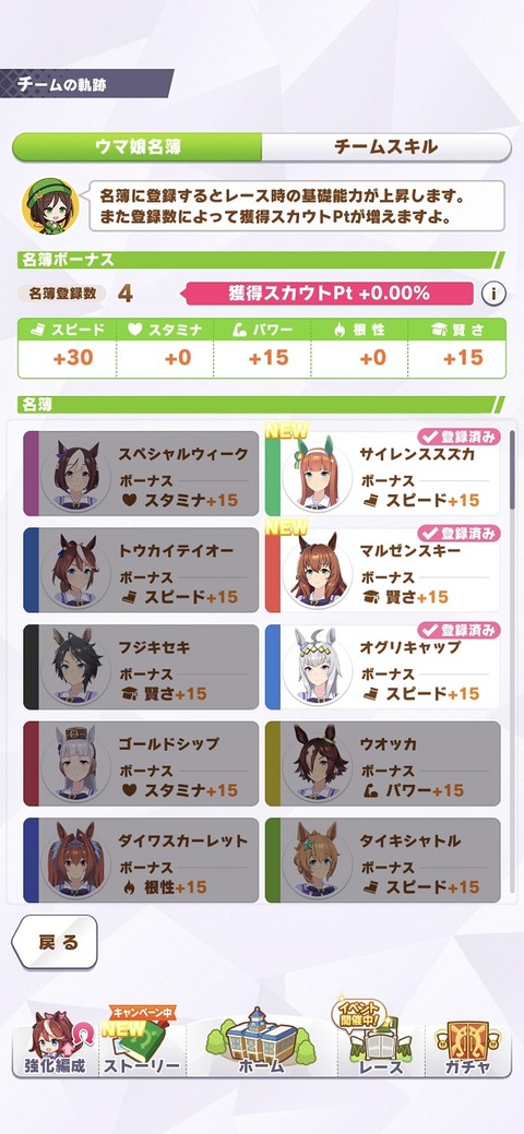 ウマ娘 イベント 目指せ!最強チーム 22