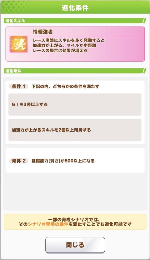 ウマ娘 育成キャラ トランセンド 7