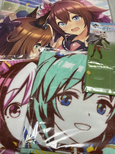 ウマ娘 日記用 購入物 一番くじ2弾