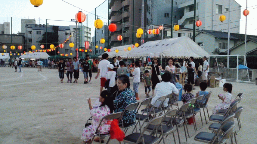 第33回牛田町盆踊り大会 光明っこ