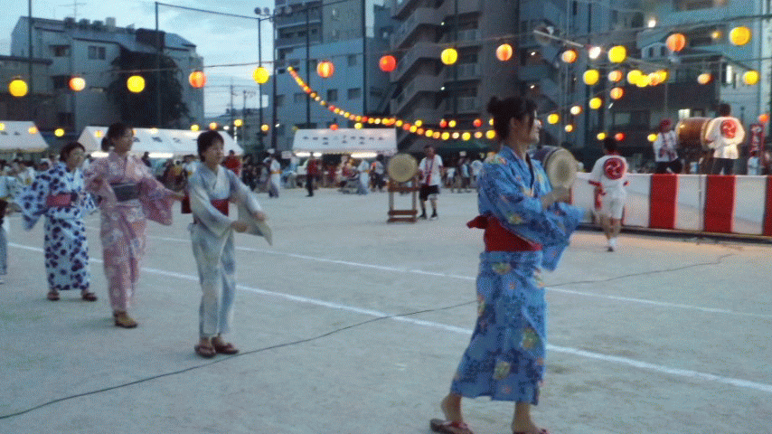第33回牛田町盆踊り大会 光明っこ