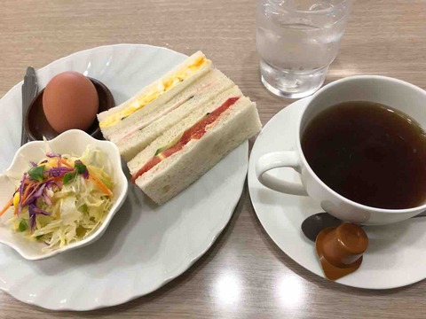 『カフェレスト オリーブ(Olive)』モーニング