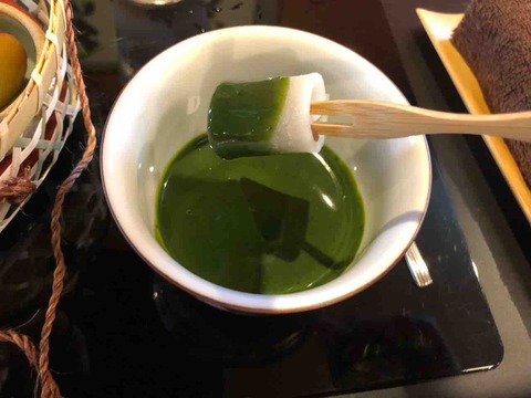 『京甘味 観茶香』抹茶フォンデュ