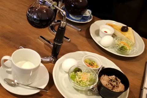 『Cafe コトノハ』おこわモーニング