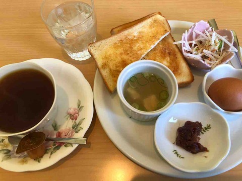 『珈琲フーガ』モーニング