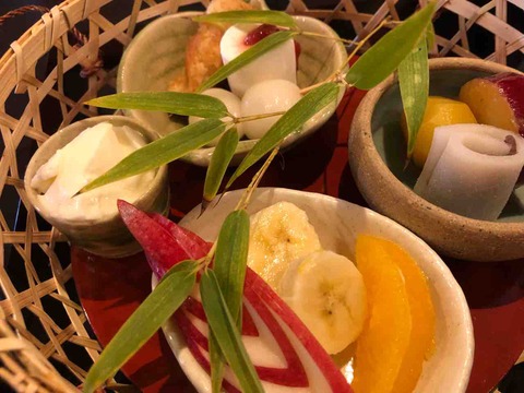 『京甘味 観茶香』抹茶フォンデュ