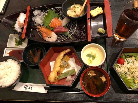 『座食BAR欒 なにがし 江南店』1日限定10食早い者勝ち!豪華舟盛り御膳