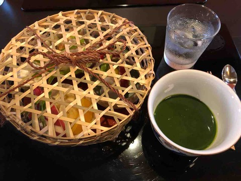 『京甘味 観茶香』抹茶フォンデュ