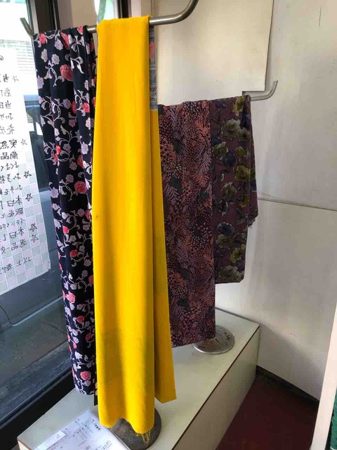『パール洋装店』服の生地