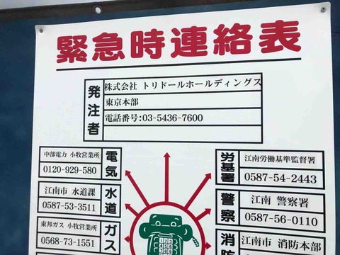 発注者に「株式会社トリドールホールディングス」