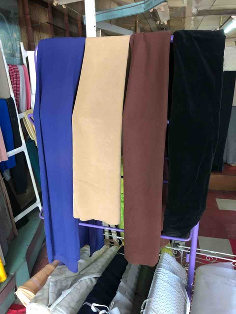 『パール洋装店』服の生地