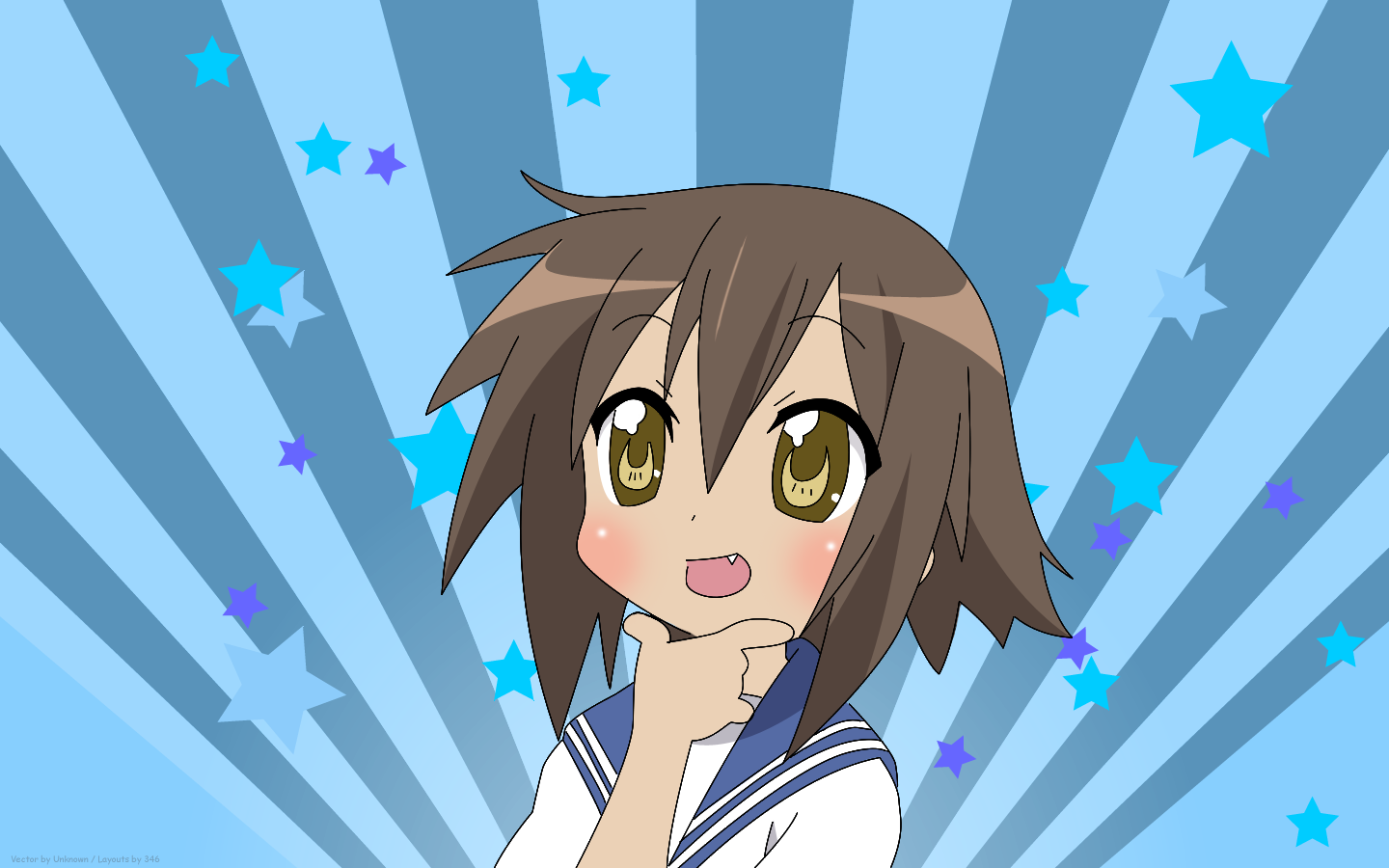 らき すた 壁紙１５ らき すた好き 泉こなた好き日記