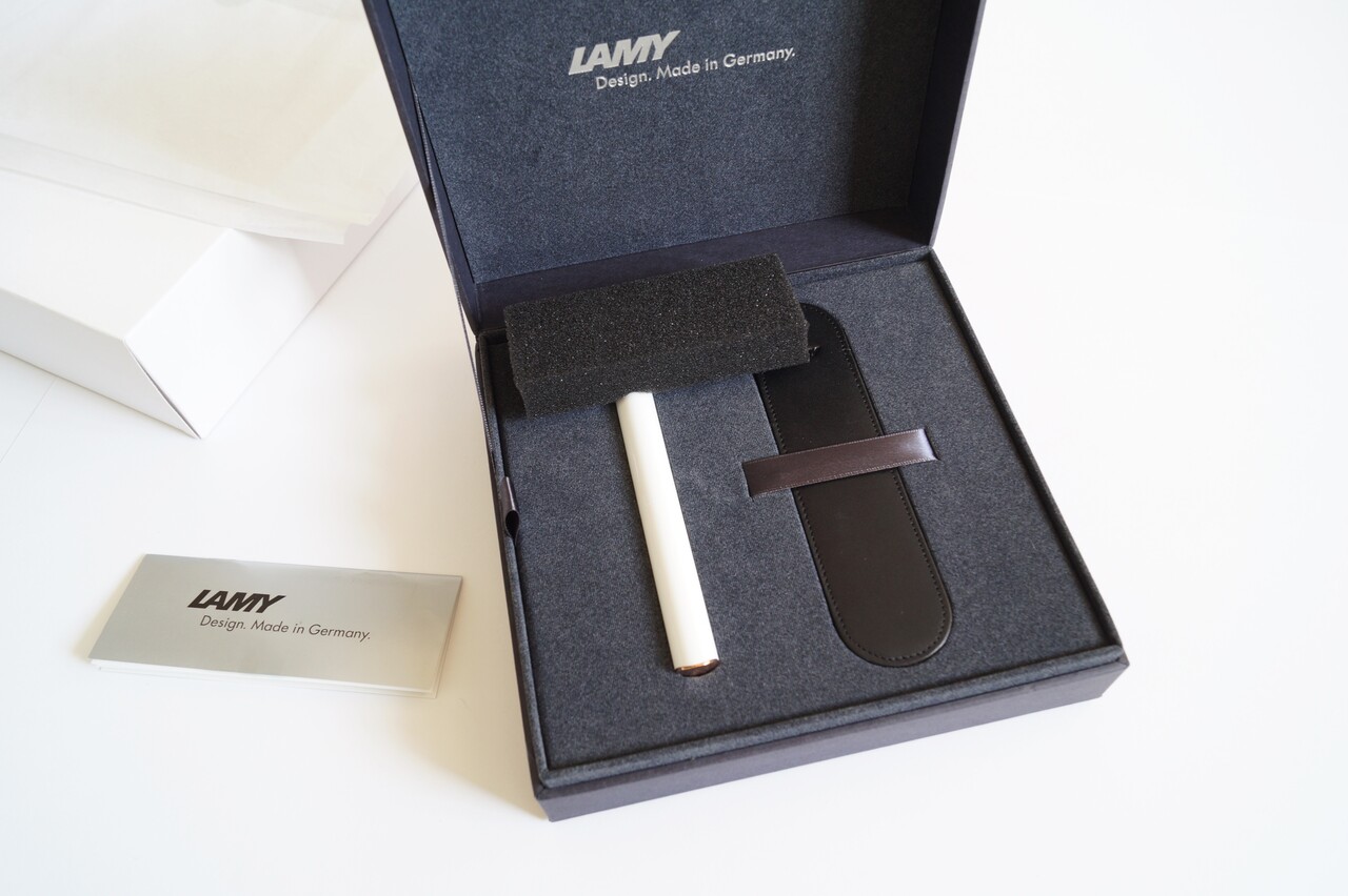 LAMY dialog cc & M5 コラボセット（ホワイト）① : こんぶの文房具日記