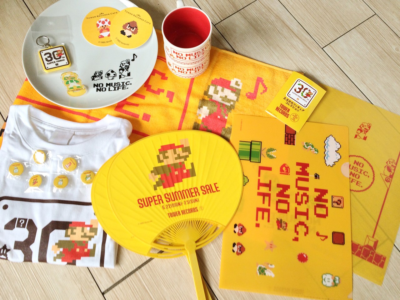 タワレコのマリオカフェ 時々トラベラーズノート 日記