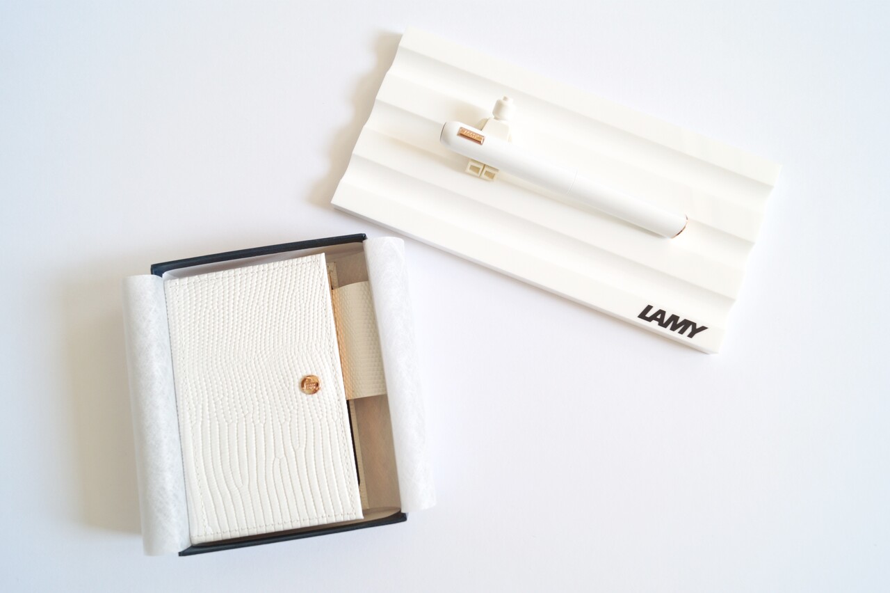 LAMY dialog cc & M5 コラボセット（ホワイト）① : こんぶの文房具日記