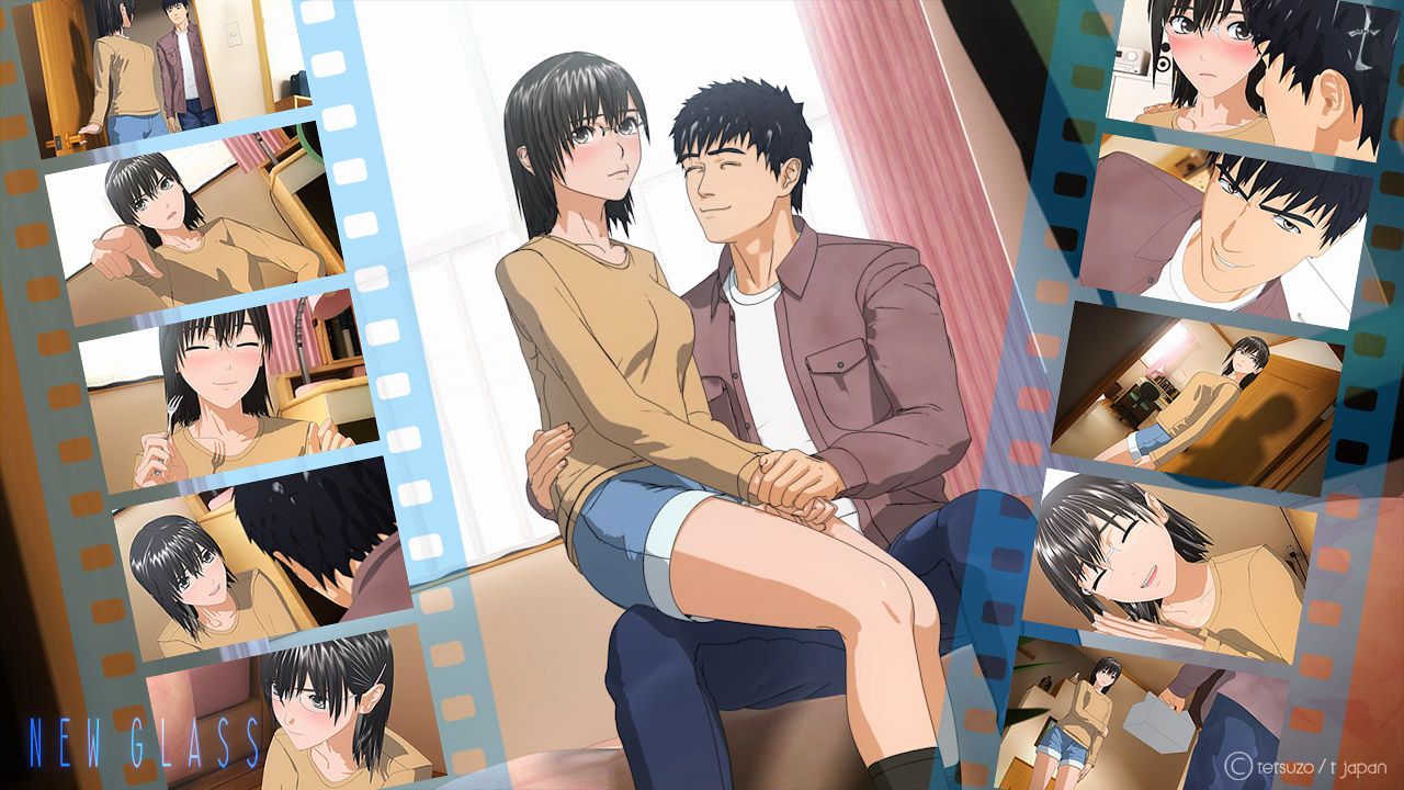 学生カップルによる青春的な恋愛劇をTVの3Dアニメを見ている感じで楽しめる動画形式のテキストAVG作品♥t japan新作「New  Glass」が配信に♪ : それは私の妄言だ＋