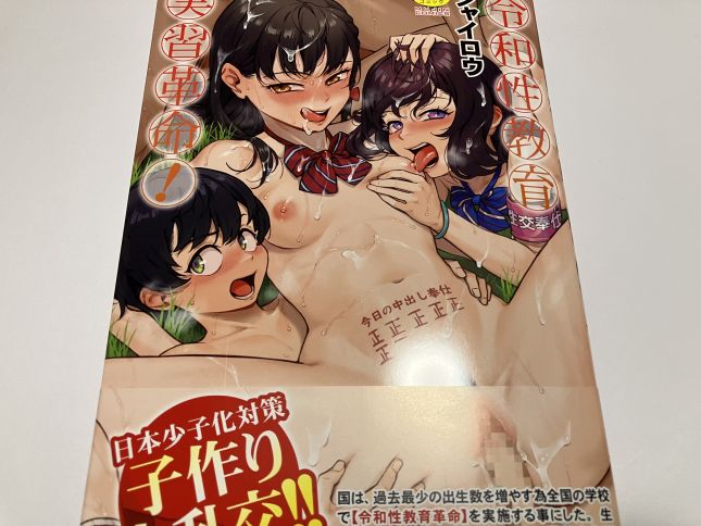 新少子化対策の教材ビデオ制作という名の下に生徒や教師がAV撮影のようなHを！？ジャイロウ氏「令和性教育実習革命！」感想。