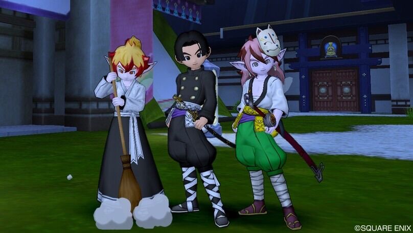 Dqx 鬼滅コス交流会にいってきた件 こにのたソがれドラクエ日記
