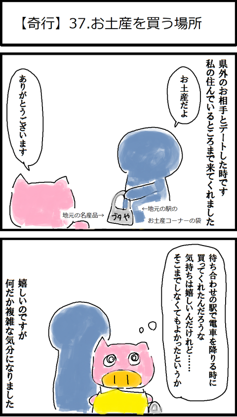 【奇行】37.お土産を買う場所