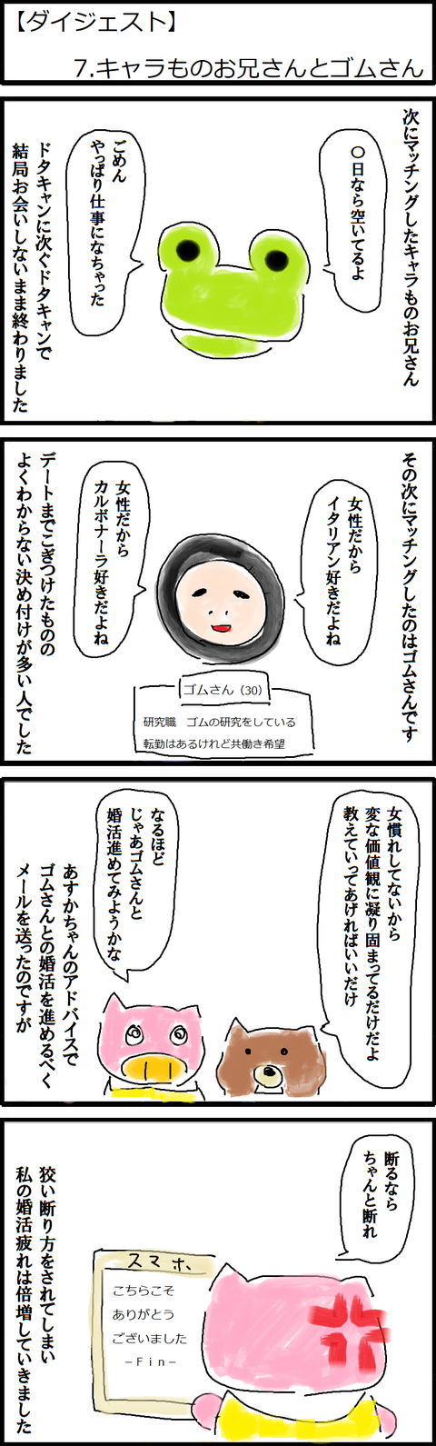 【ダイジェスト】7.キャラものお兄さんとゴムさん