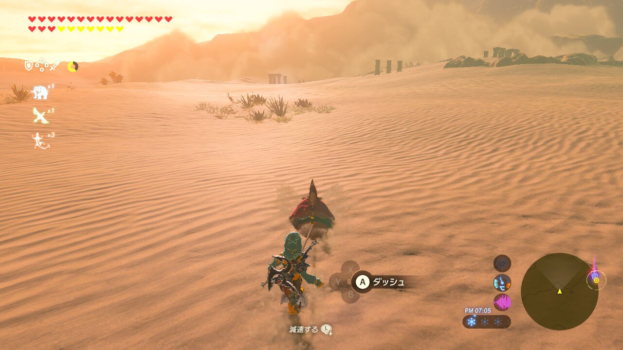 ゼルダの伝説botw 砂漠で遭難 プレイ日記24 休日前夜 ゼルダの伝説botw 砂漠で遭難 プレイ日記24 休日前夜