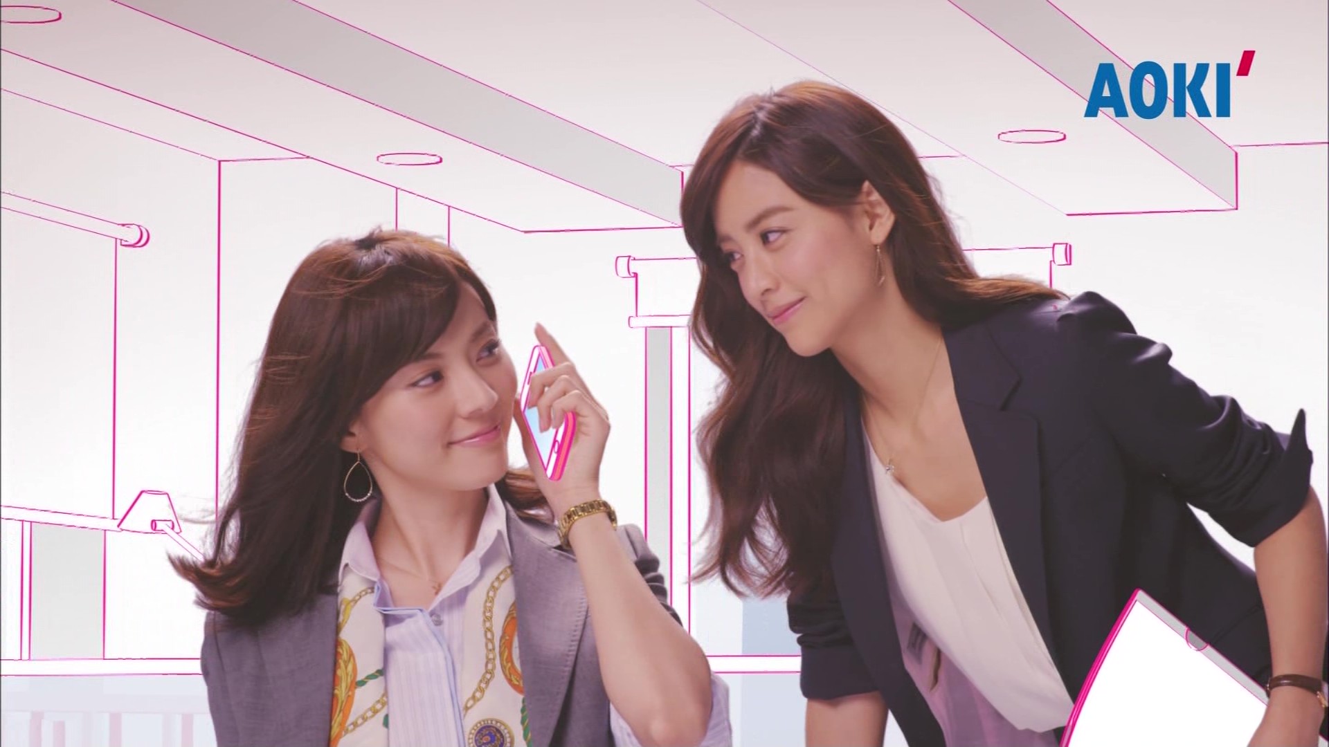 Aoki Cancam レディーススーツ Cm 安座間美優 山本美月 こんなテレビを見た Aoki Cancam レディーススーツ Cm 安座間美優 山本美月 こんなテレビを見た
