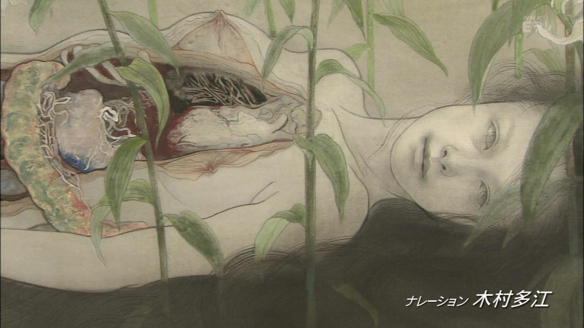 課外授業 ようこそ先輩 幽霊は友だち 日本画家 松井冬子 こんなテレビを見た