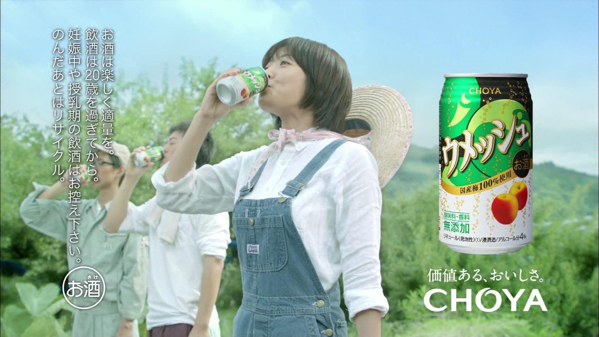 チョーヤ 梅酒 夏菜のウメッシュ 都会の女篇 Cm こんなテレビを見た