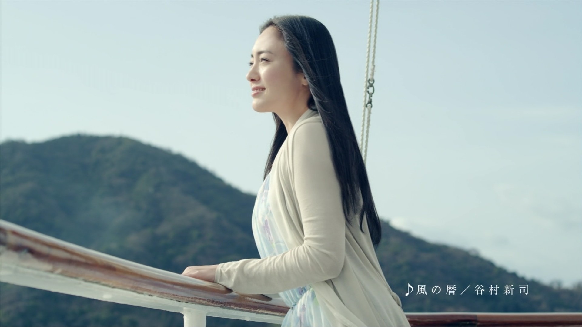 JR西日本 ディスカバー・ウエスト CM 仲間由紀恵 : こんなテレビを見た。