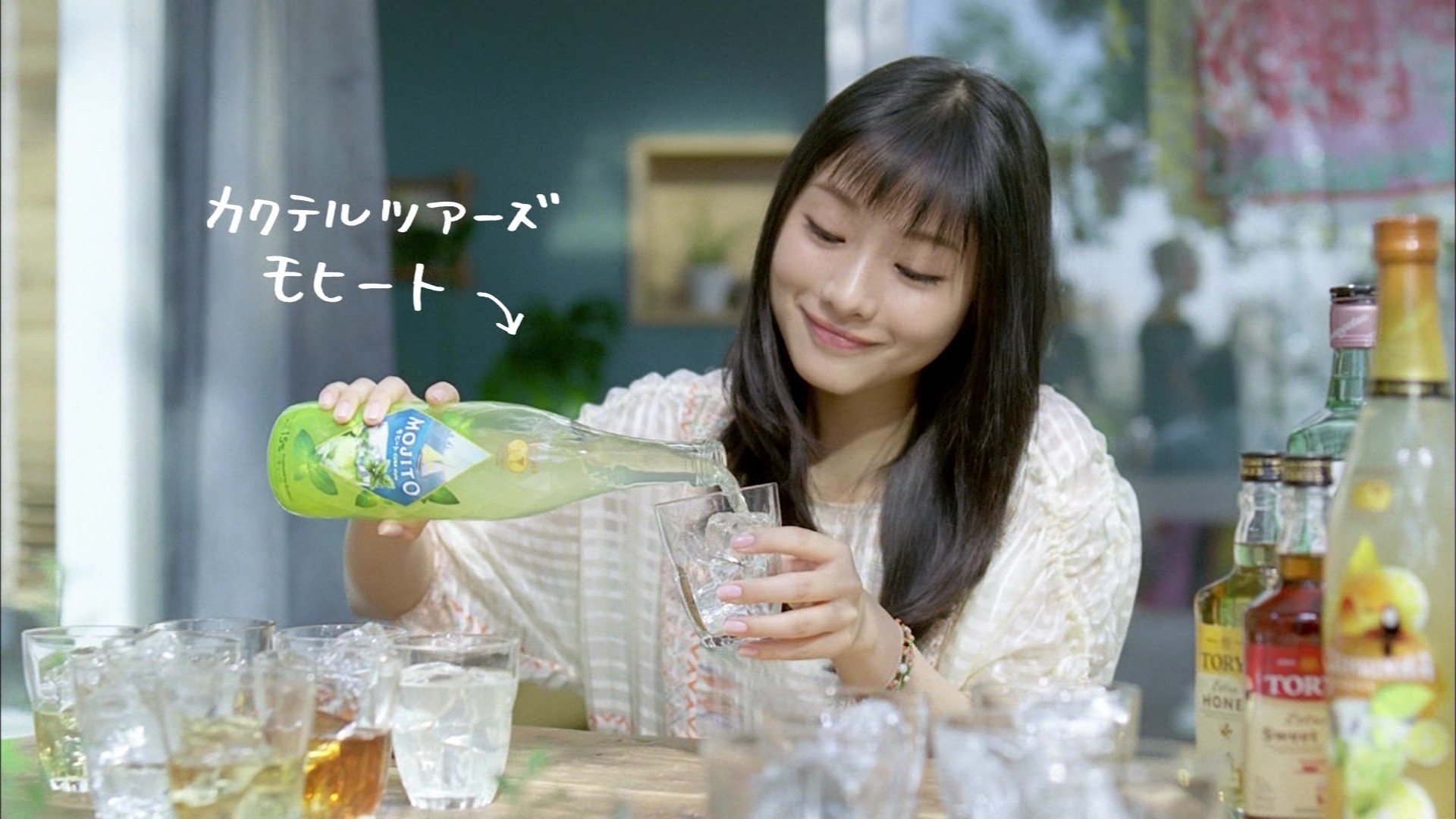 サントリー そそぐだけシリーズ CM 石原さとみ こんなテレビを見た。