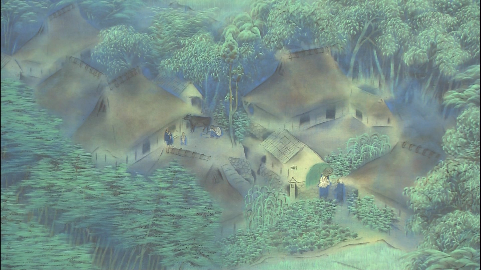 美の巨人たち 速水御舟『洛北修学院村』 : こんなテレビを見た。