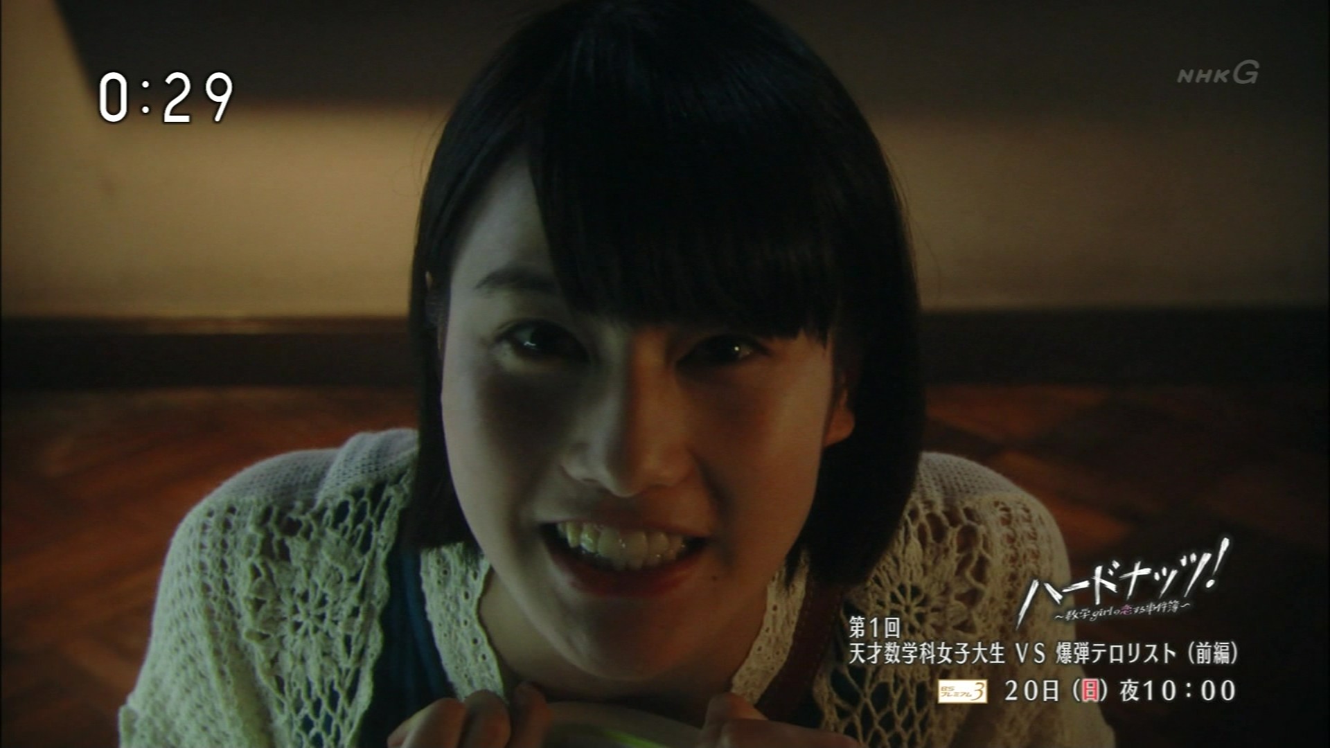 ｂｓコンシェルジュ プレミアムドラマ ハードナッツ 橋本愛 高良健吾 こんなテレビを見た