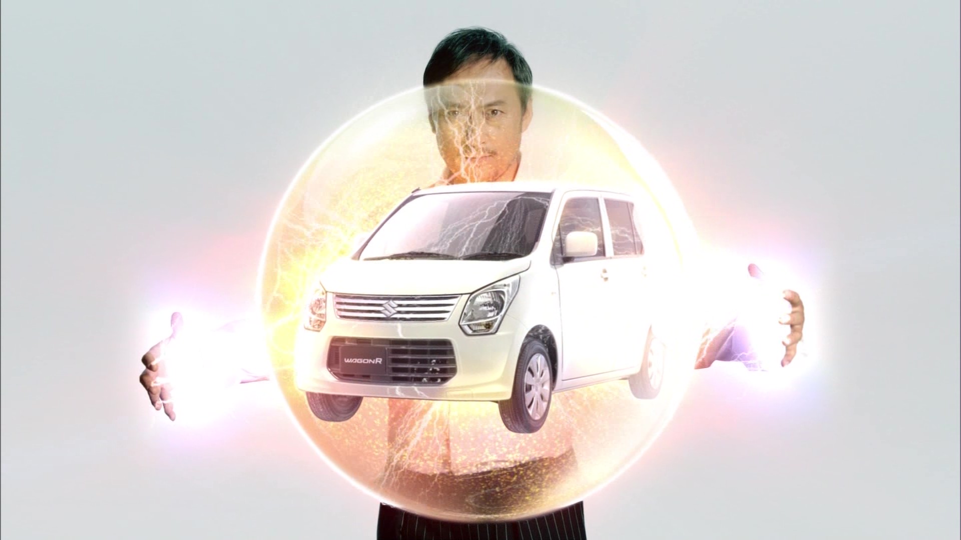 B1  ポスター　スズキ　ワゴンR   渡辺謙　S-エネチャージ B1 ポスタースズキワゴンR 渡辺謙S-エネチャージ