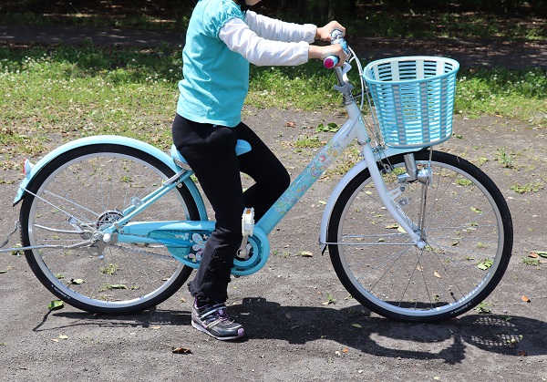 自転車に乗れない小3 ブリヂストンエコパル22インチ : きゅうきゅう