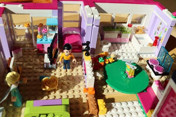 レゴフレンズとレゴジュニア 5歳の様子 きゅうきゅう