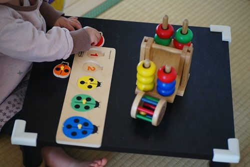 1歳後半に良く遊んだおもちゃ パズル１ きゅうきゅう