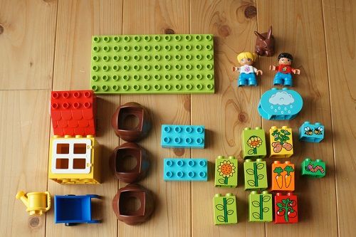 レゴ デュプロ はじめてのデュプロおにわ 10819 レビュー : きゅうきゅう 