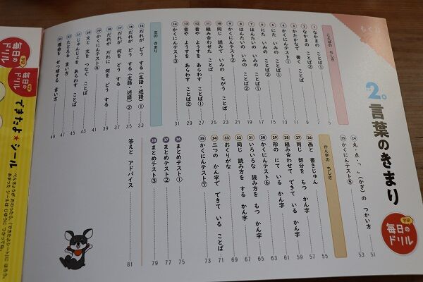 学研毎日のドリル 言葉のきまり2年 小学1年女子知育おかいもの記録 楽天ブログ 学研毎日のドリル 言葉のきまり2年 小学1年女子知育おかいもの記録 楽天ブログ
