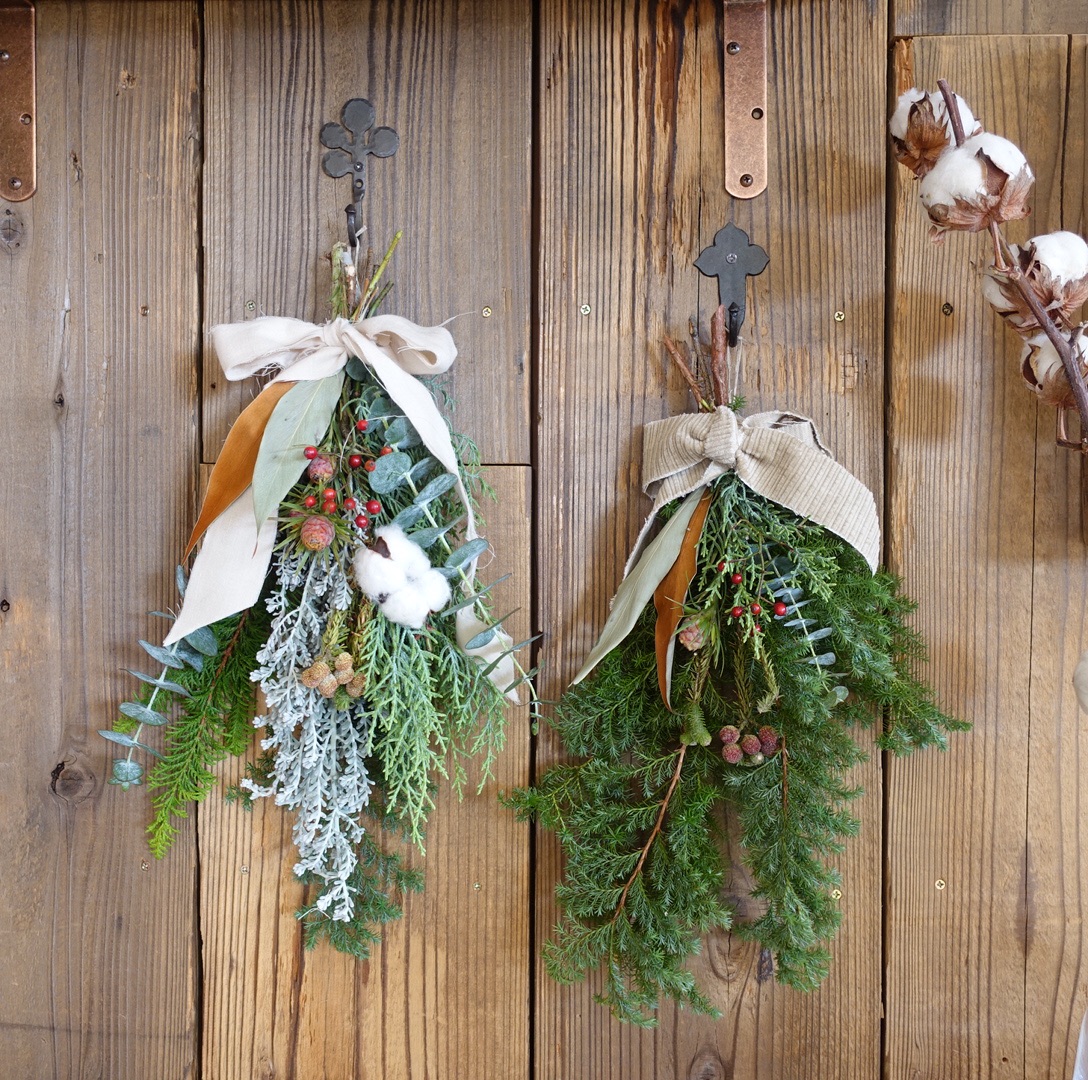 クリスマススワッグつくりましたのはなし Konomeのおうち